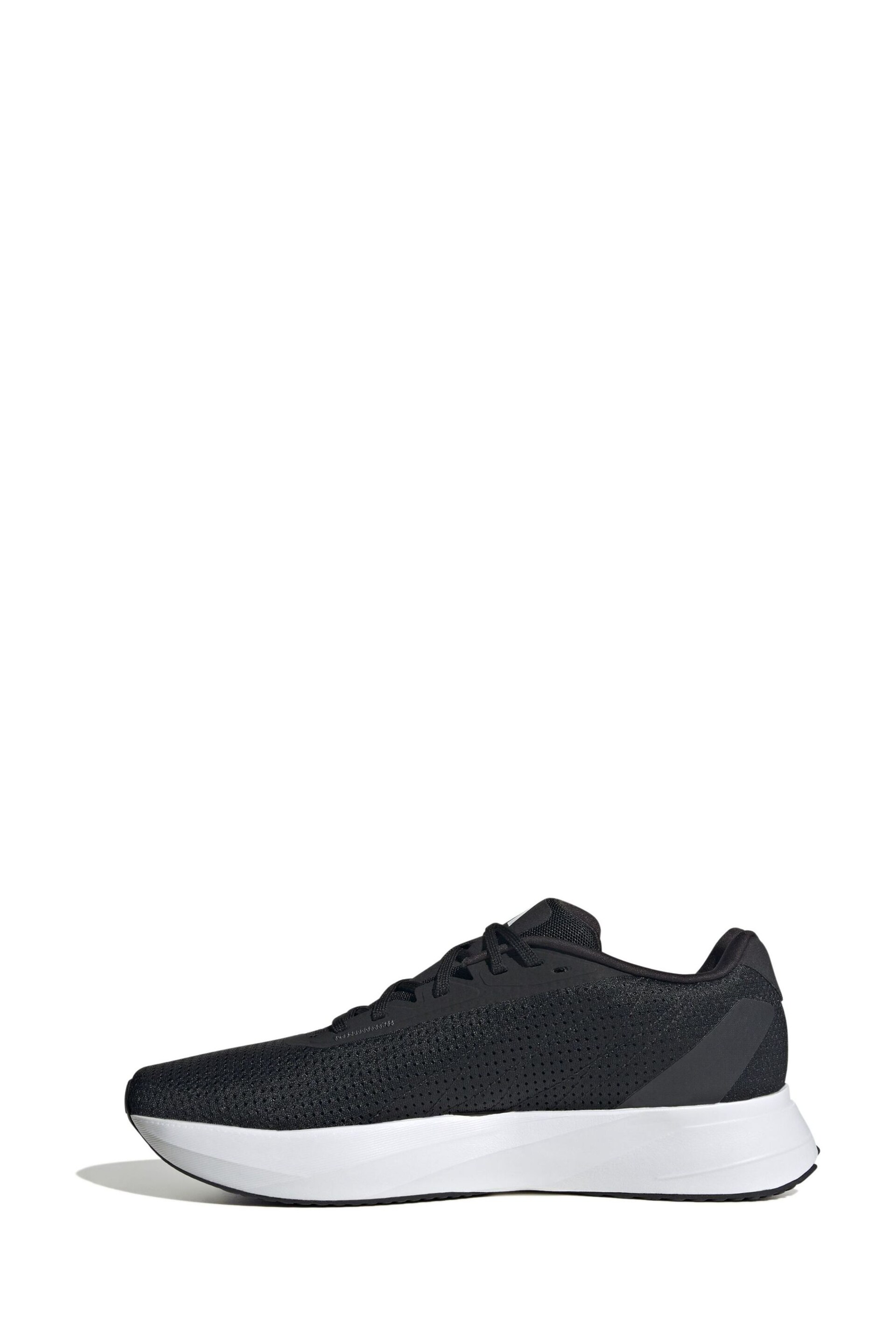 adidas Black/White Duramo SL Trainers - Image 2 of 9