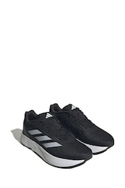 adidas Black/White Duramo SL Trainers - Image 3 of 9