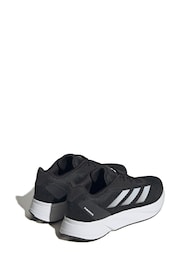 adidas Black/White Duramo SL Trainers - Image 4 of 9
