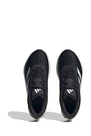 adidas Black/White Duramo SL Trainers - Image 6 of 9