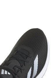 adidas Black/White Duramo SL Trainers - Image 8 of 9