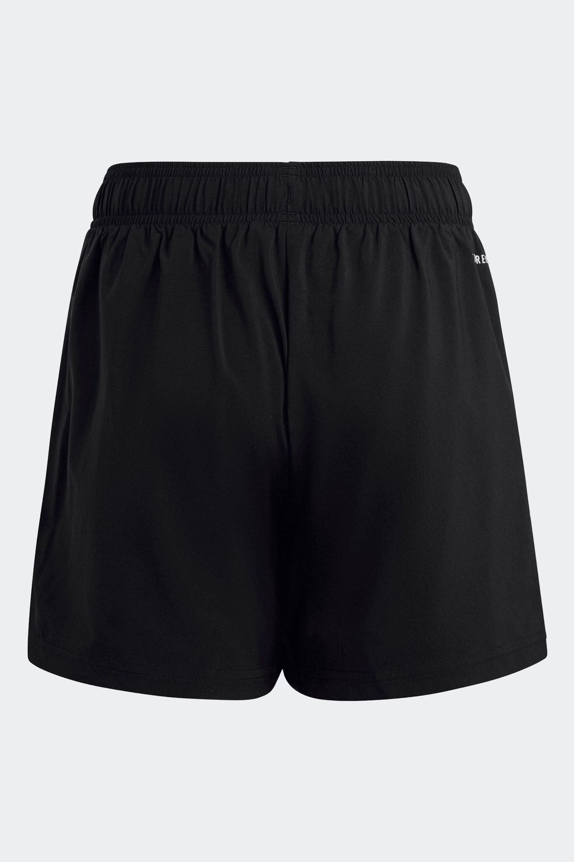 adidas Black Sportswear Essentials Small Logo Chelsea Shorts - Image 8 of 11