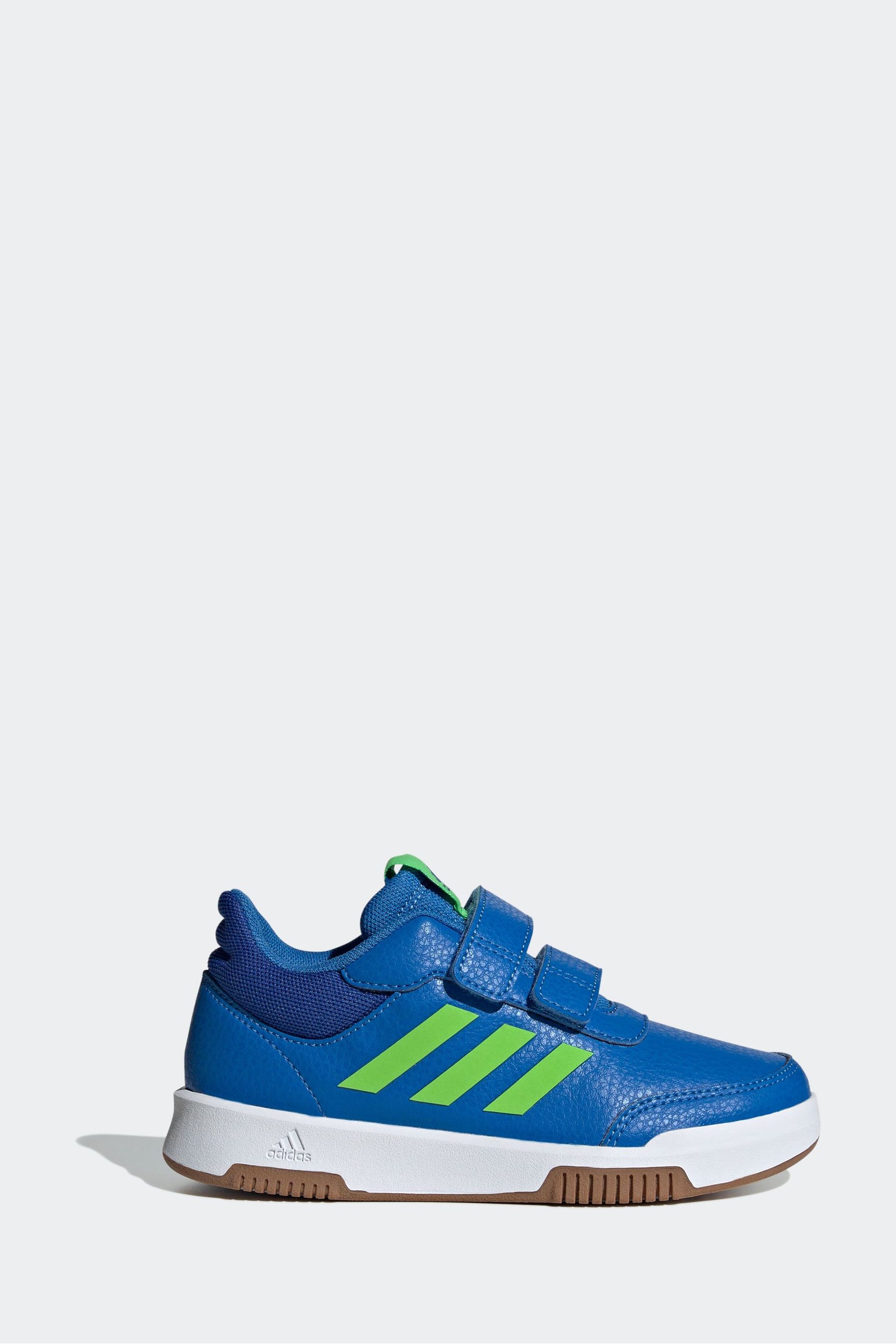 Buy adidas Blue Green Kids Sportswear Tensaur Hook And Loop Trainers from Next Belgium