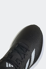 adidas Black/White Duramo Running Shoes - Image 9 of 10
