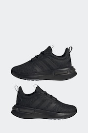 adidas Black Kids Racer TR23 Shoes - Image 4 of 8