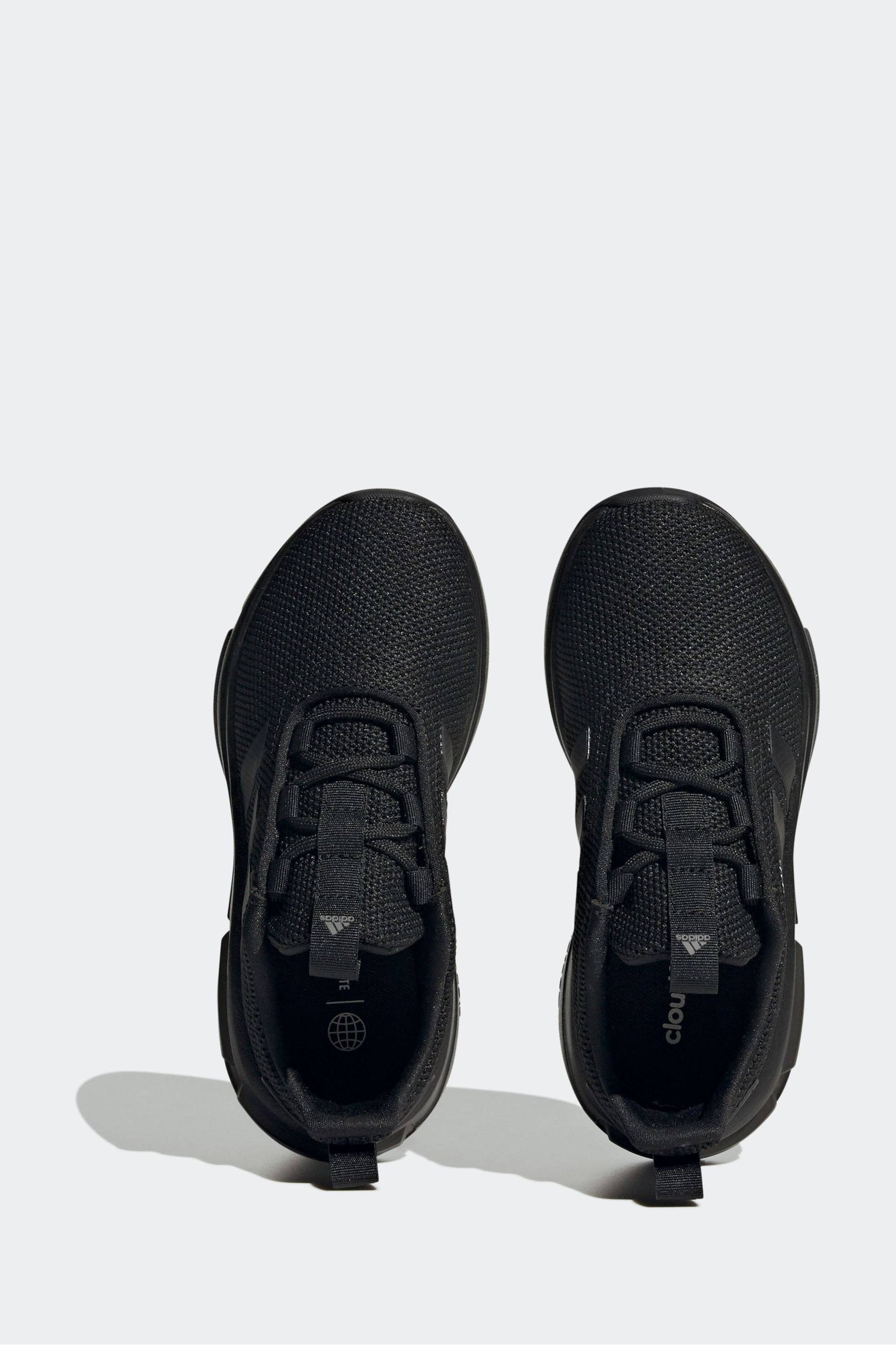 adidas Black Kids Racer TR23 Shoes - Image 5 of 8