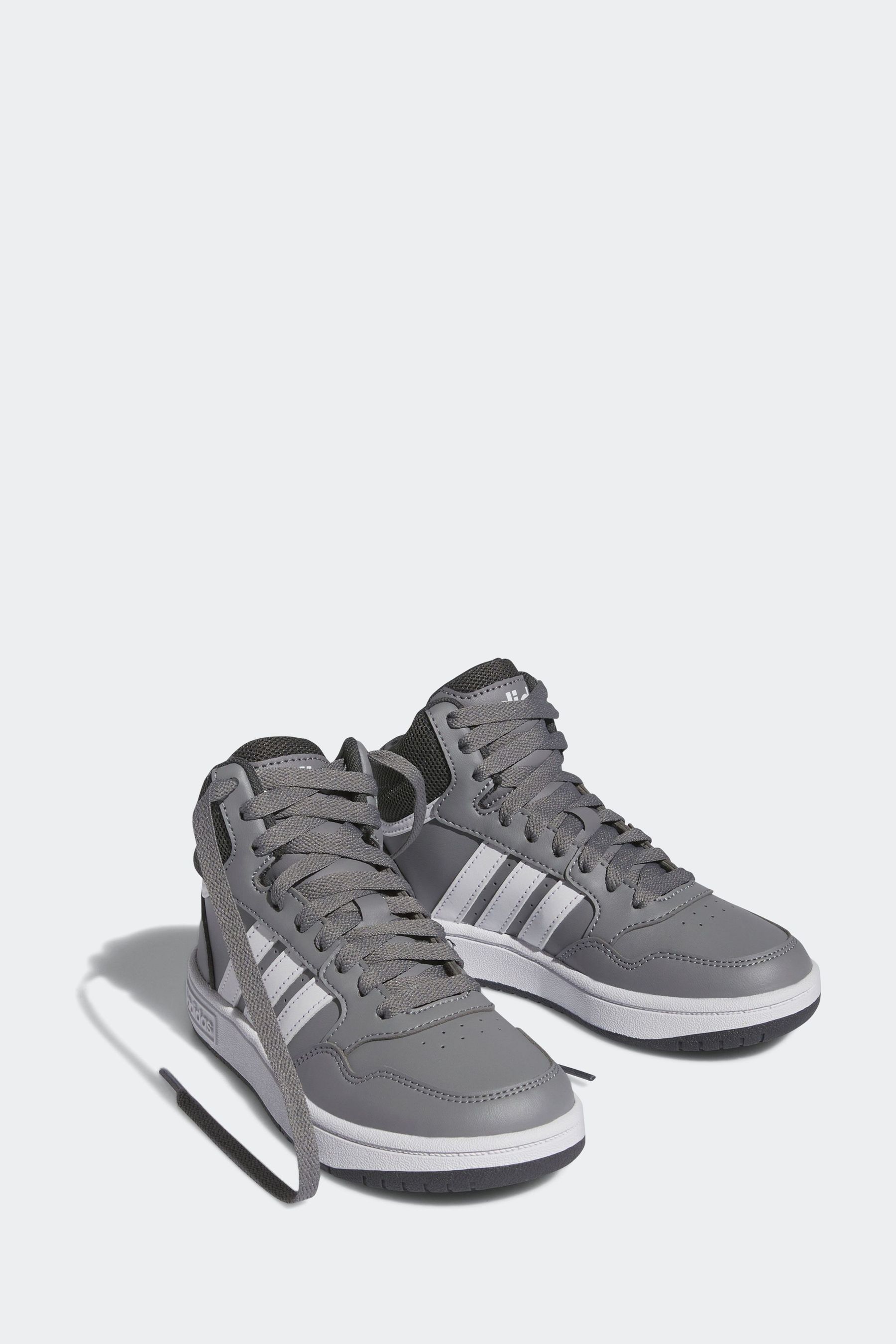 Adidas hoops mid 2.0 grey clearance