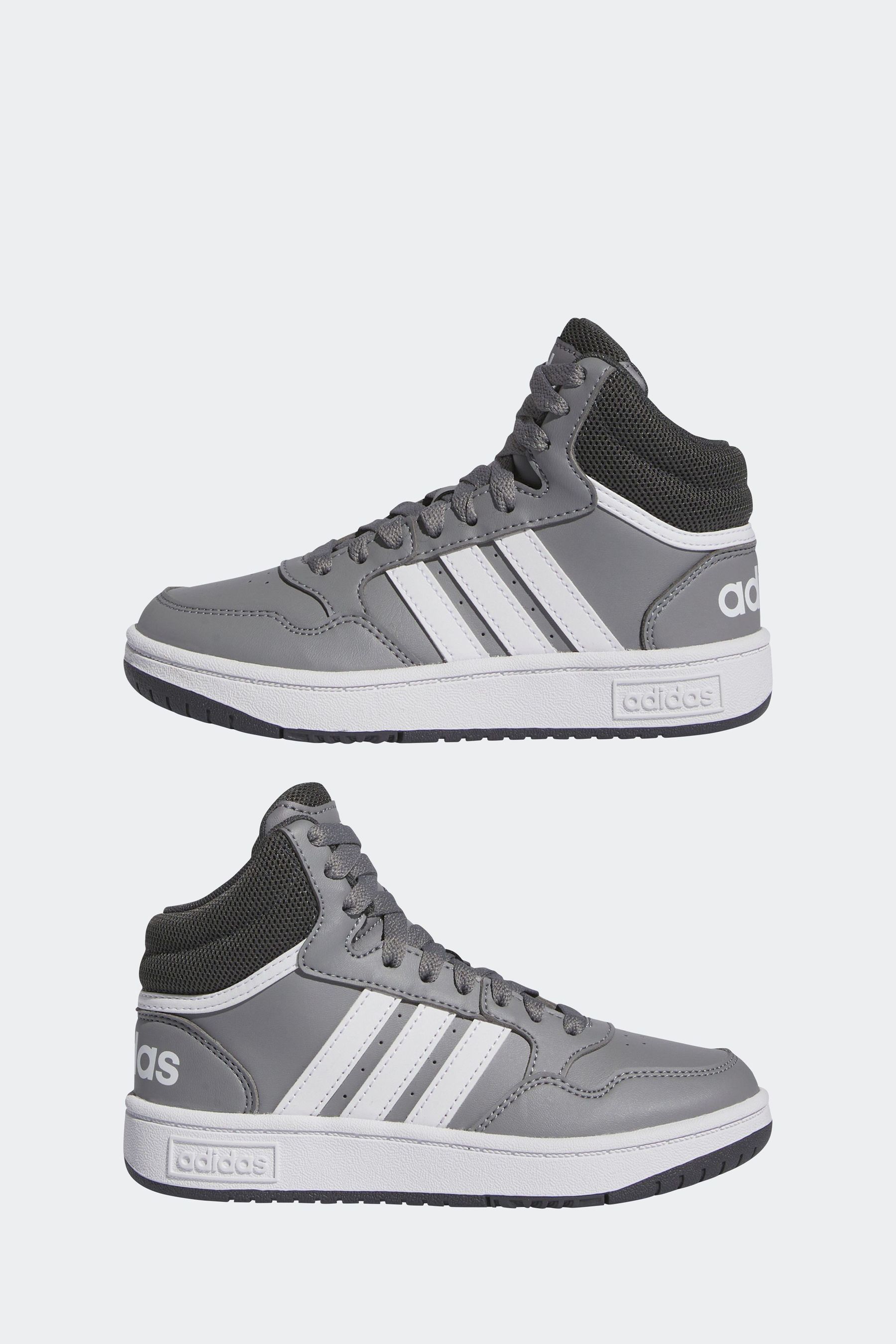Adidas hoops mid 2.0 grey clearance