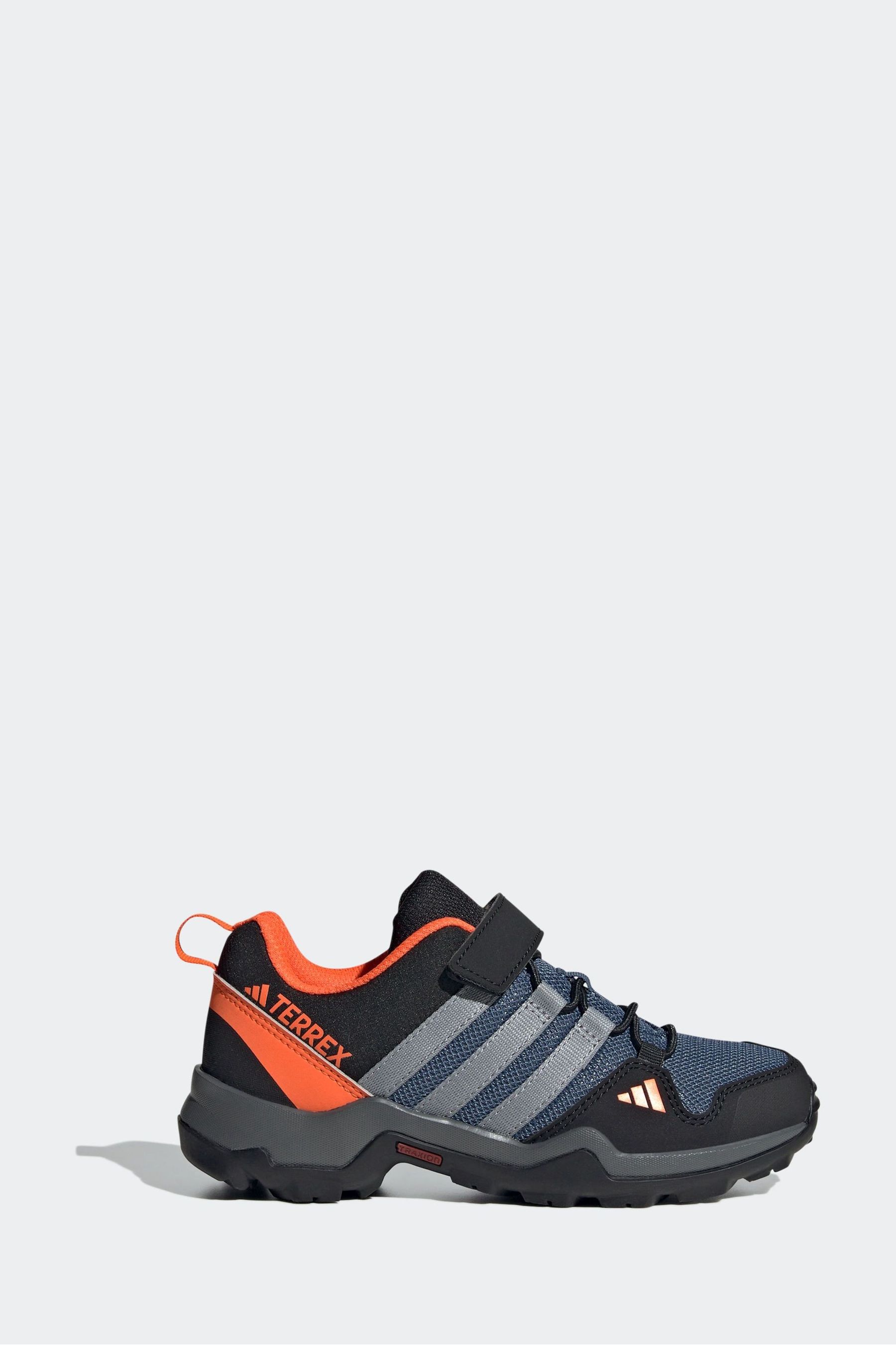 Buy adidas Blue Kids Terrex AX2R Hook and Loop Hiking Trainers from Next Luxembourg