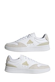 adidas White Sportswear Kantana Trainers - Image 4 of 8