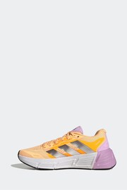 adidas Orange Questar Trainers - Image 2 of 9