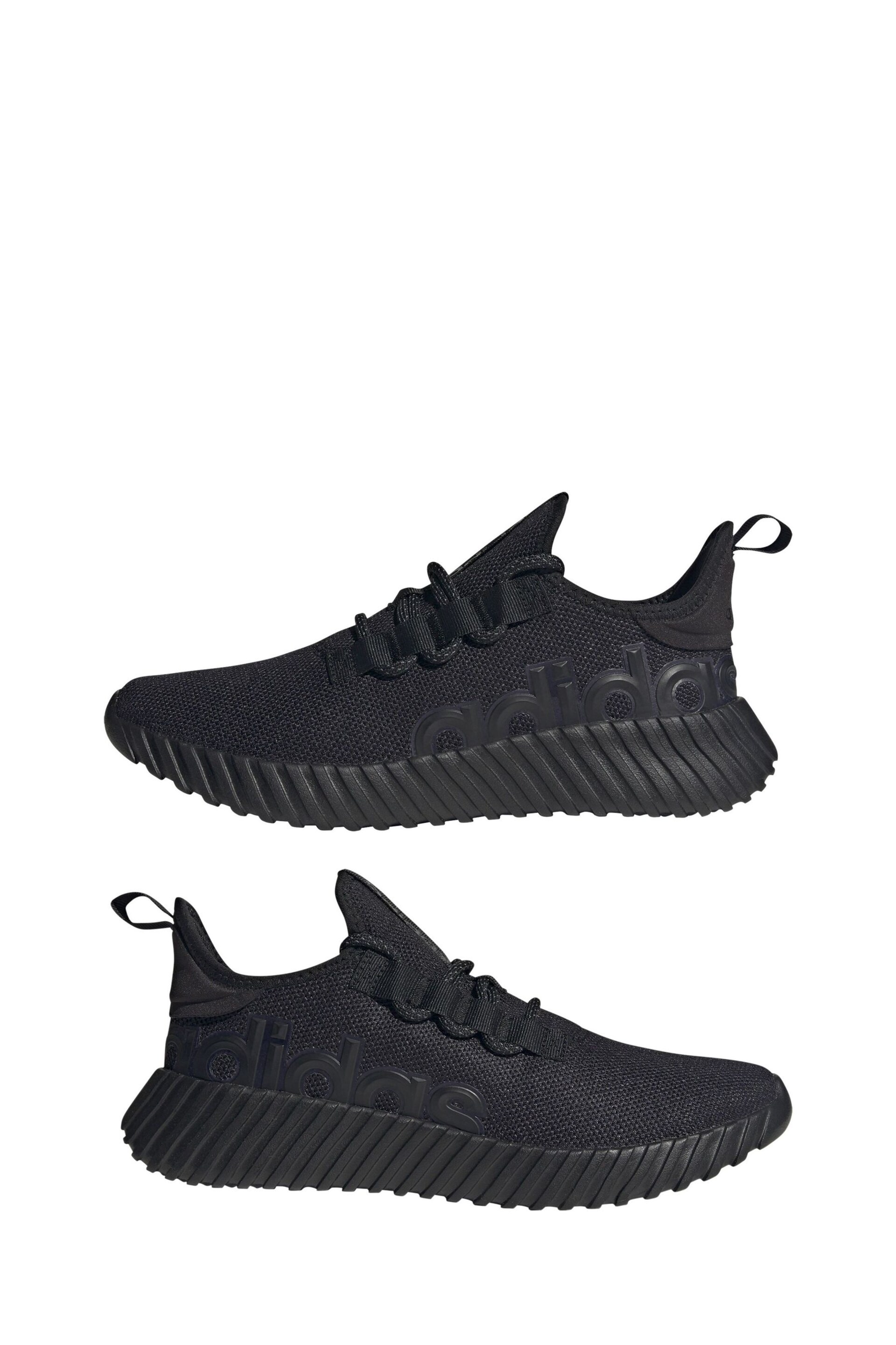 adidas dark Black Sportswear Kantana Trainers - Image 5 of 9