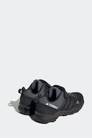 adidas Black Kids Terrex Ax2R Hook and Loop Hiking Trainers - Image 4 of 9