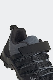 adidas Black Kids Terrex Ax2R Hook and Loop Hiking Trainers - Image 8 of 9