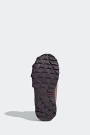 adidas Red Terrex Snow Hook-And-Loop Cold.Rdy Winter Boots - Image 7 of 9