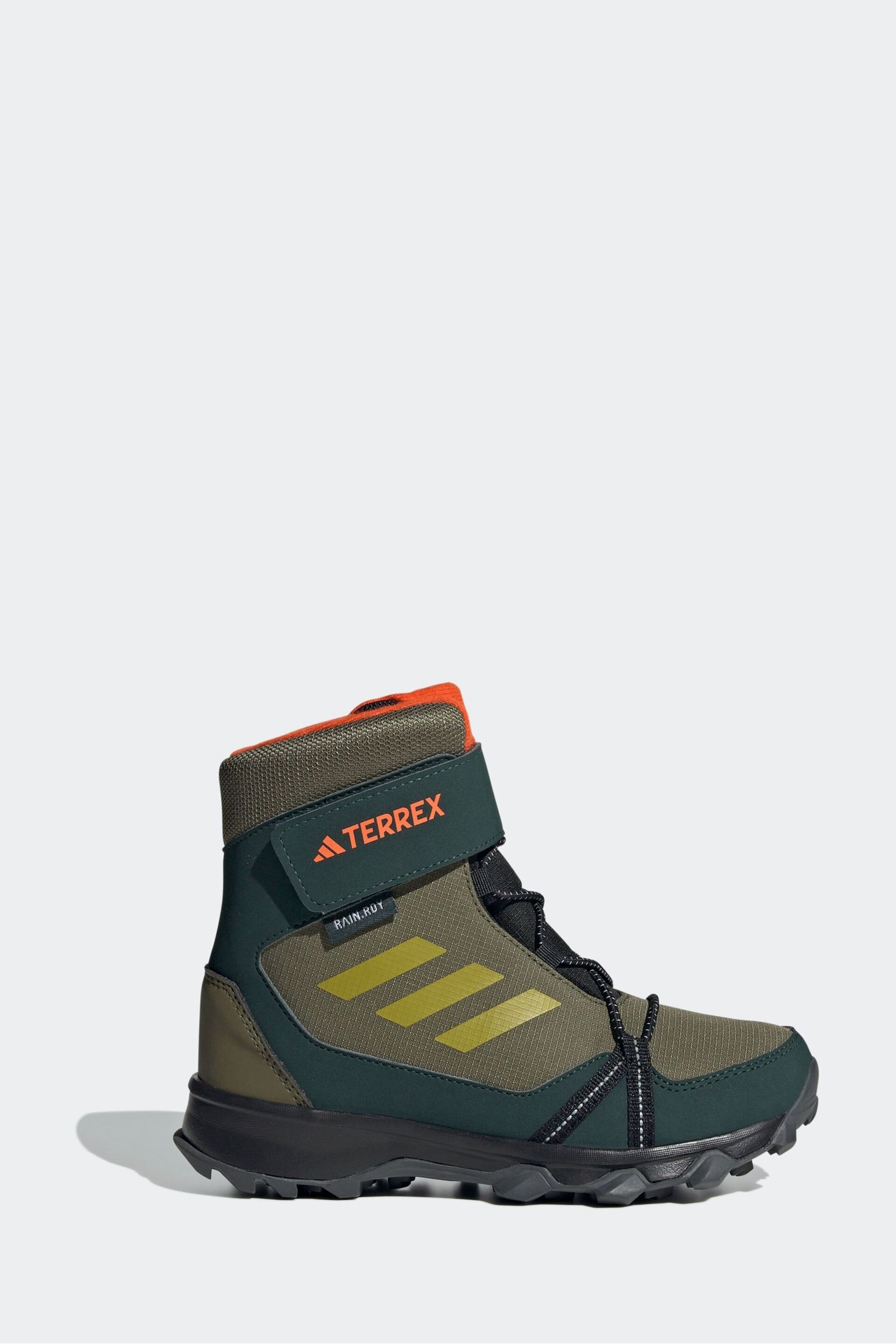adidas Green Terrex Snow Hook-And-Loop Cold.Rdy Winter Boots - Image 1 of 9