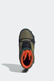 adidas Green Terrex Snow Hook-And-Loop Cold.Rdy Winter Boots - Image 6 of 9