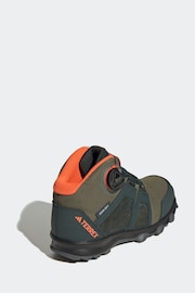 adidas Green Terrex Boa Mid Rain Hiking Boots - Image 4 of 9