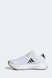 adidas White Sportswear Duramo SL Kids Trainers - Image 2 of 9