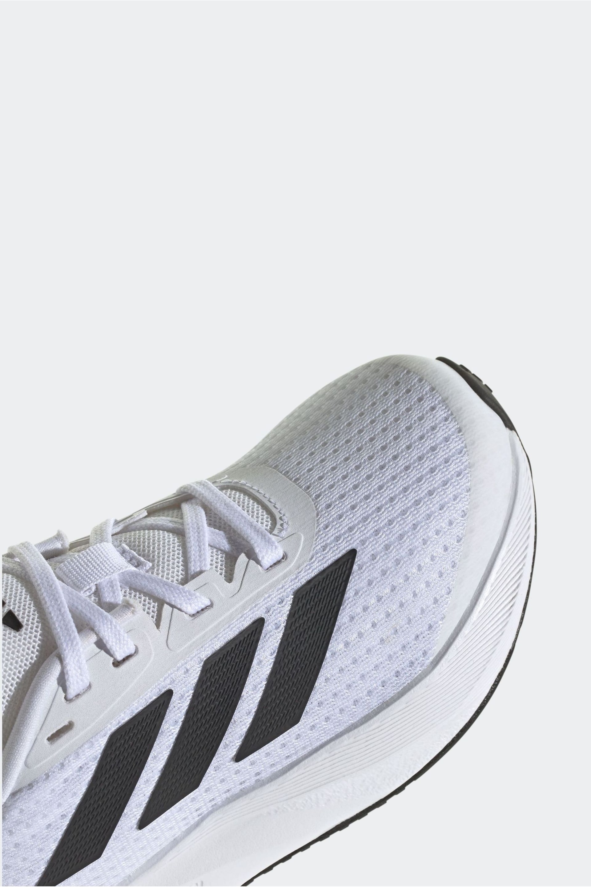 adidas White Sportswear Duramo SL Kids Trainers - Image 8 of 9