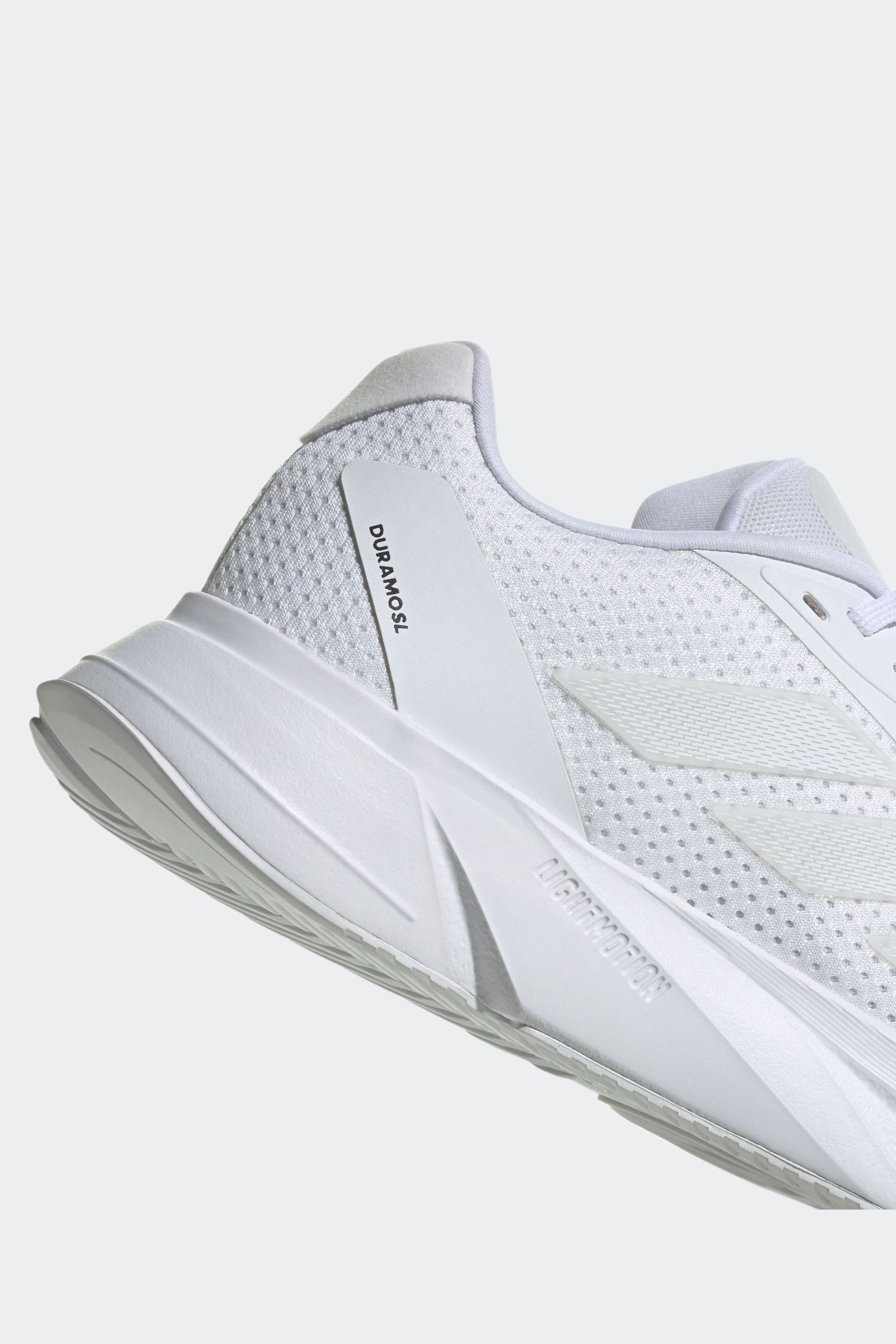 adidas Off White Duramo Running Shoes - Image 9 of 10