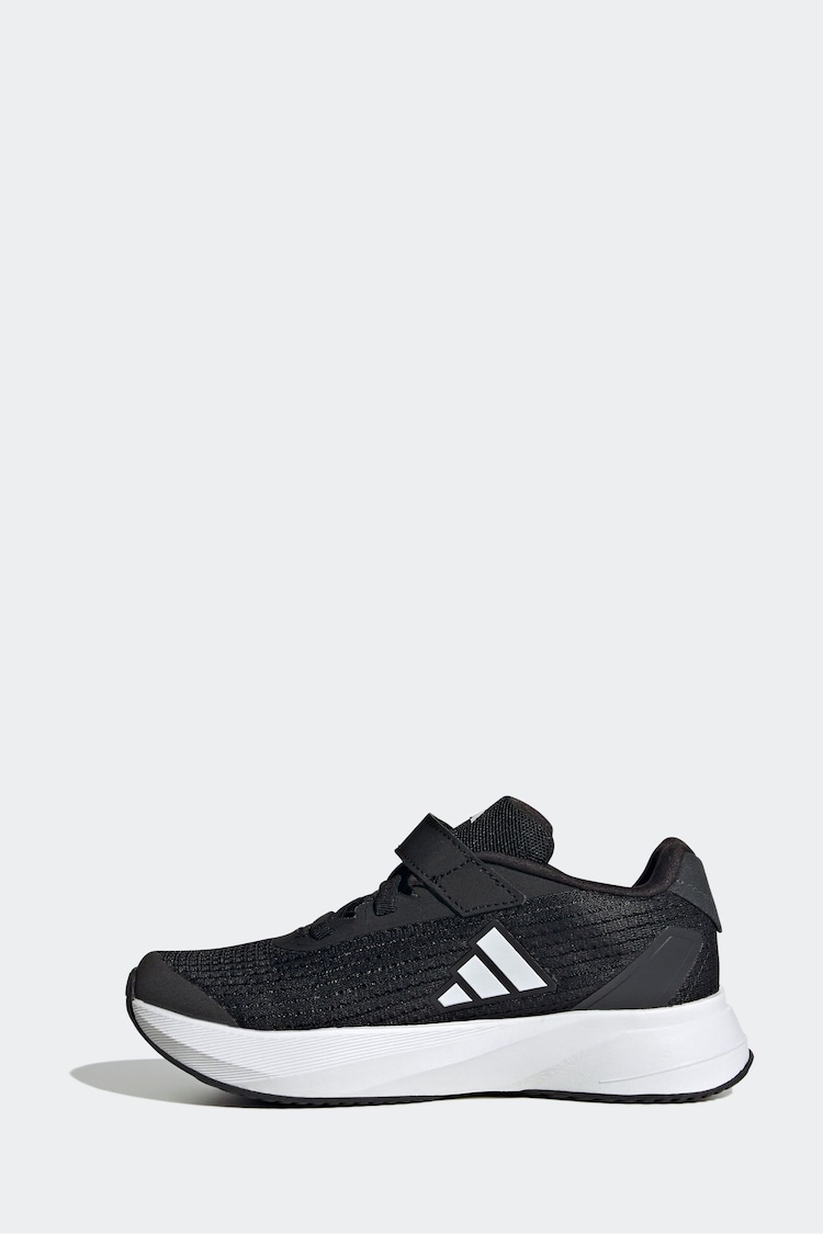 adidas Black/White Kids Duramo SL Trainers - Image 2 of 9