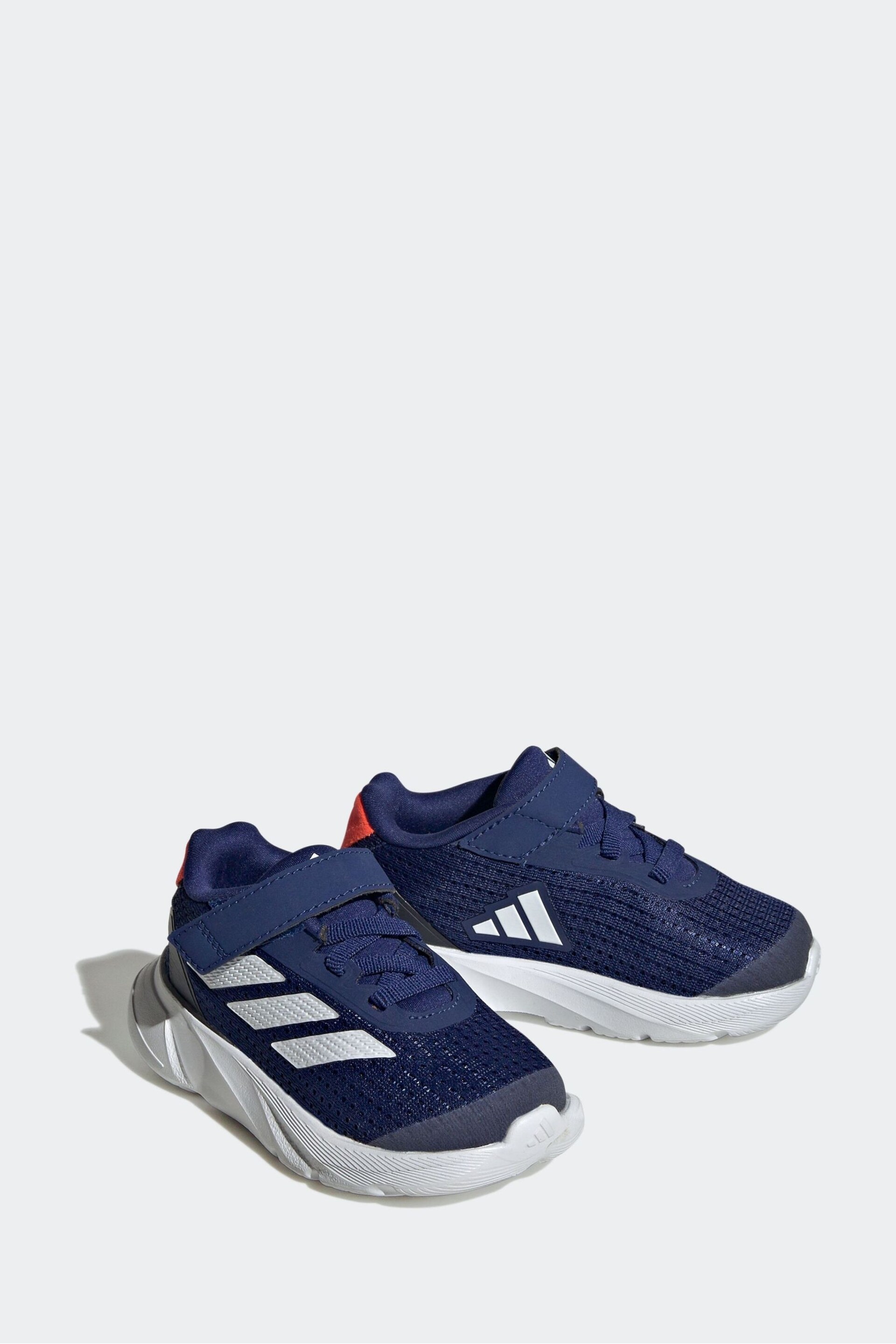 adidas Blue Sportswear Duramo Sl Trainers - Image 3 of 9