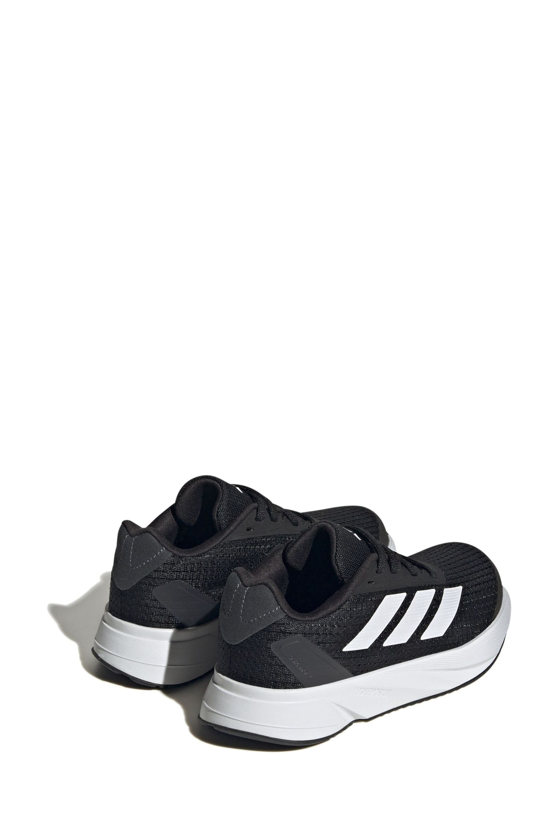 adidas Black/White Kids Duramo Shoes - Image 4 of 7