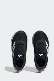 adidas Black/White Kids Duramo Shoes - Image 5 of 7