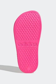 adidas Pink Adilette Aqua Kids Sandals - Image 4 of 6