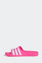 adidas Pink Adilette Aqua Kids Sandals - Image 5 of 6