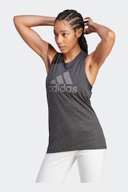 adidas Black Sportswear Future Icons Winners 3.0 Tank Top - Image 1 of 7