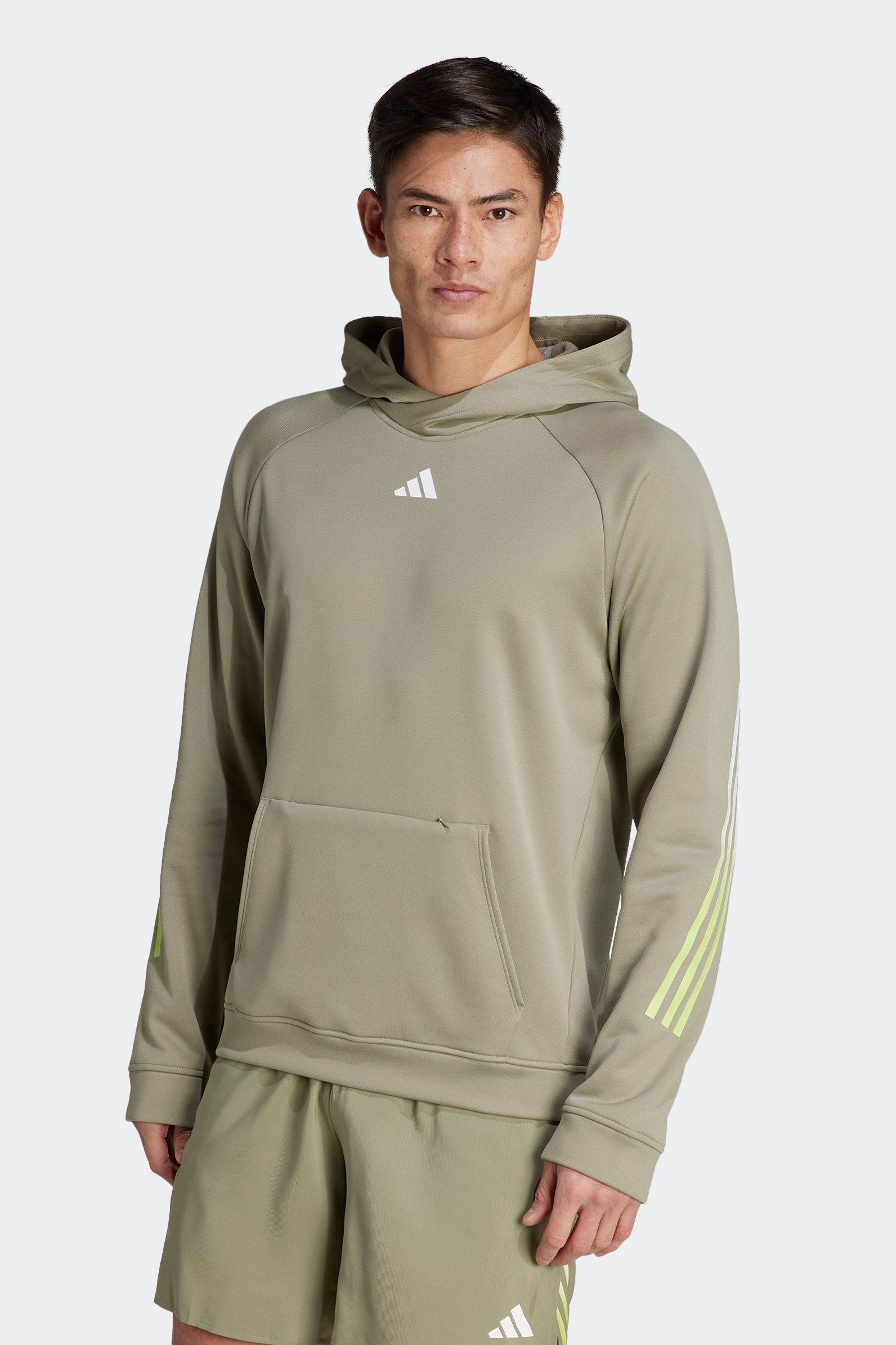 Adidas men's essentials pullover training hoodi sale