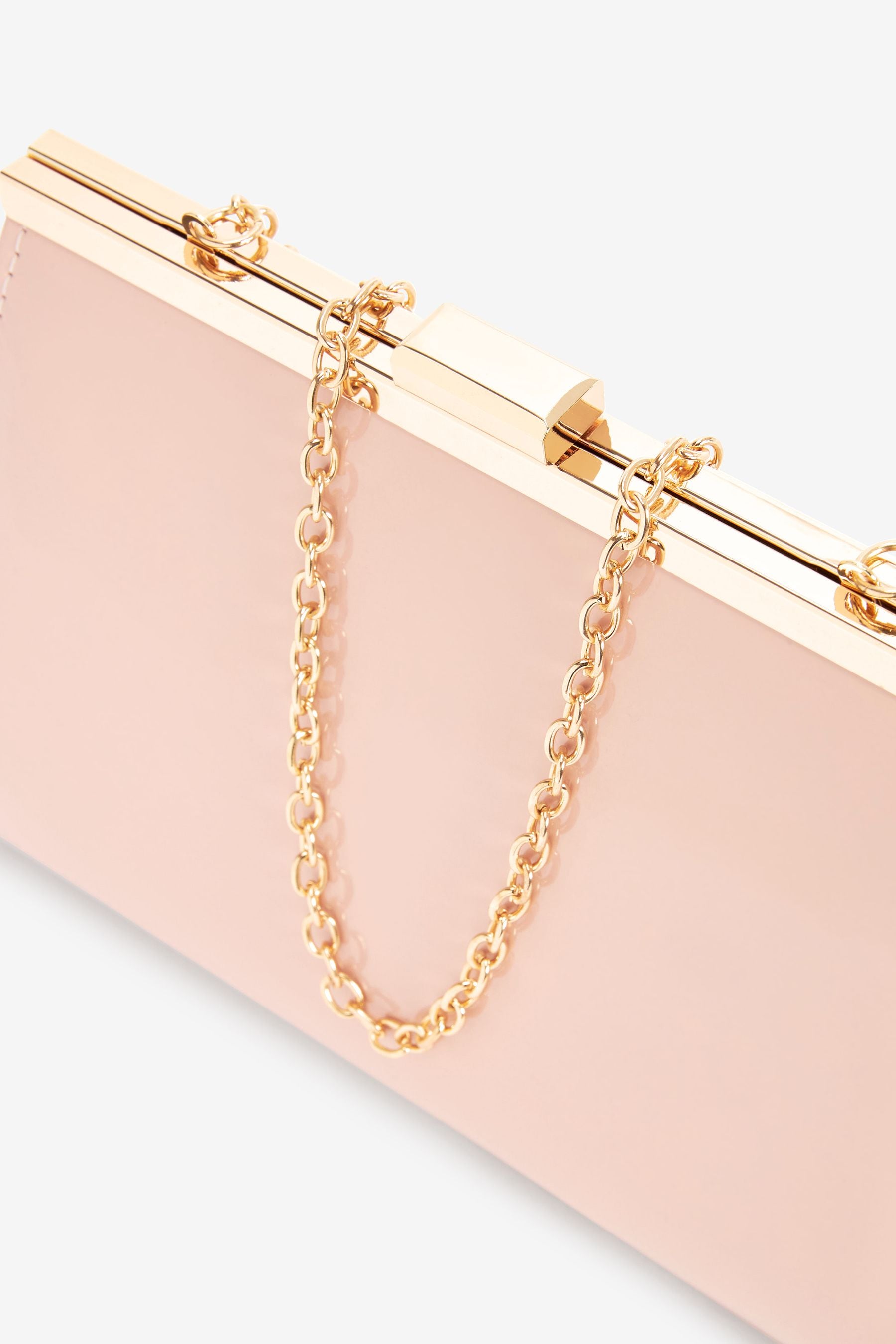Nude pink clutch shop
