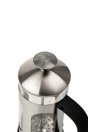 SIIP Silver 3 Cup Glass Cafetiere - Image 4 of 4
