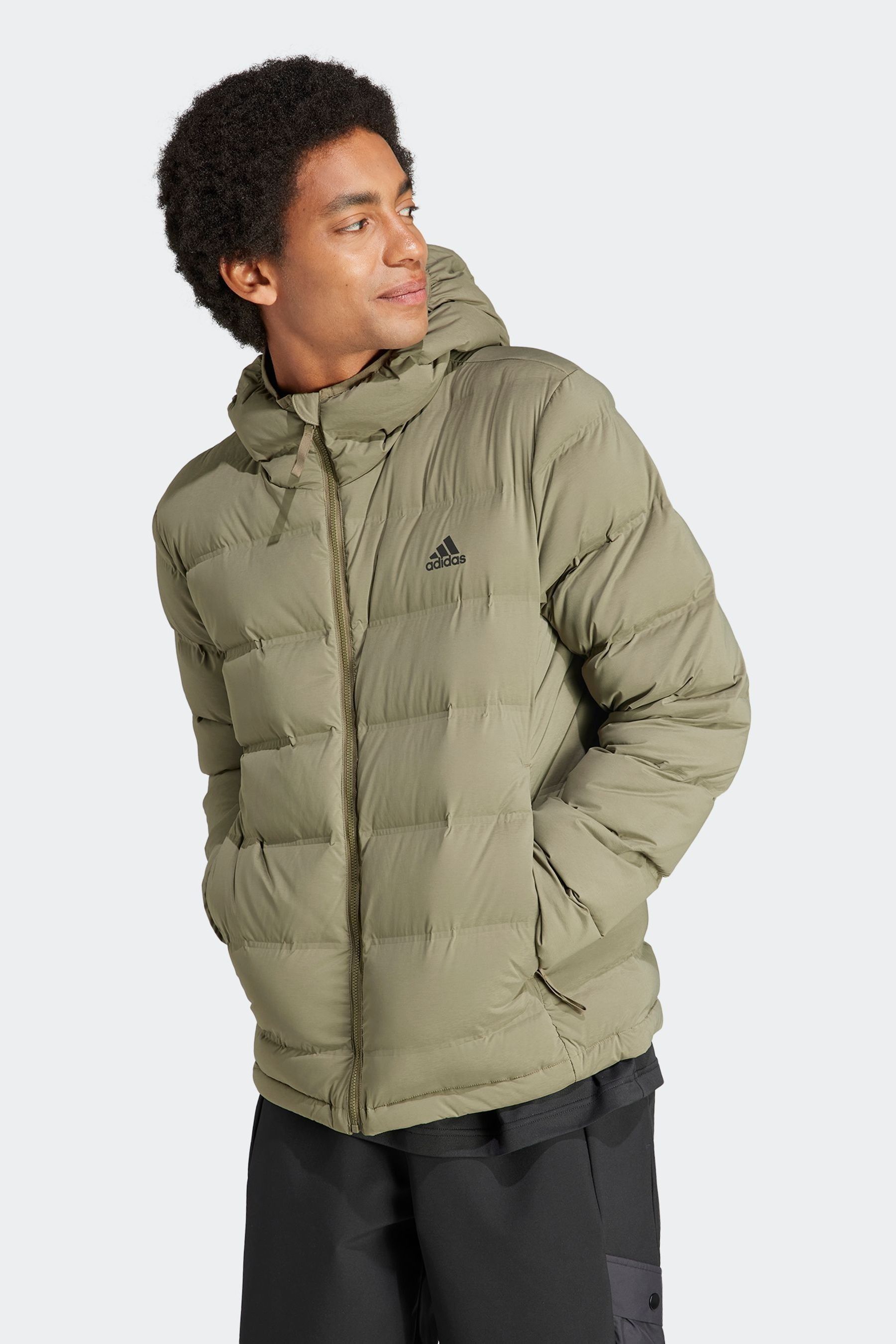 Buy adidas Terrex Helionic Stretch Hooded Down Jacket from Next Slovenia