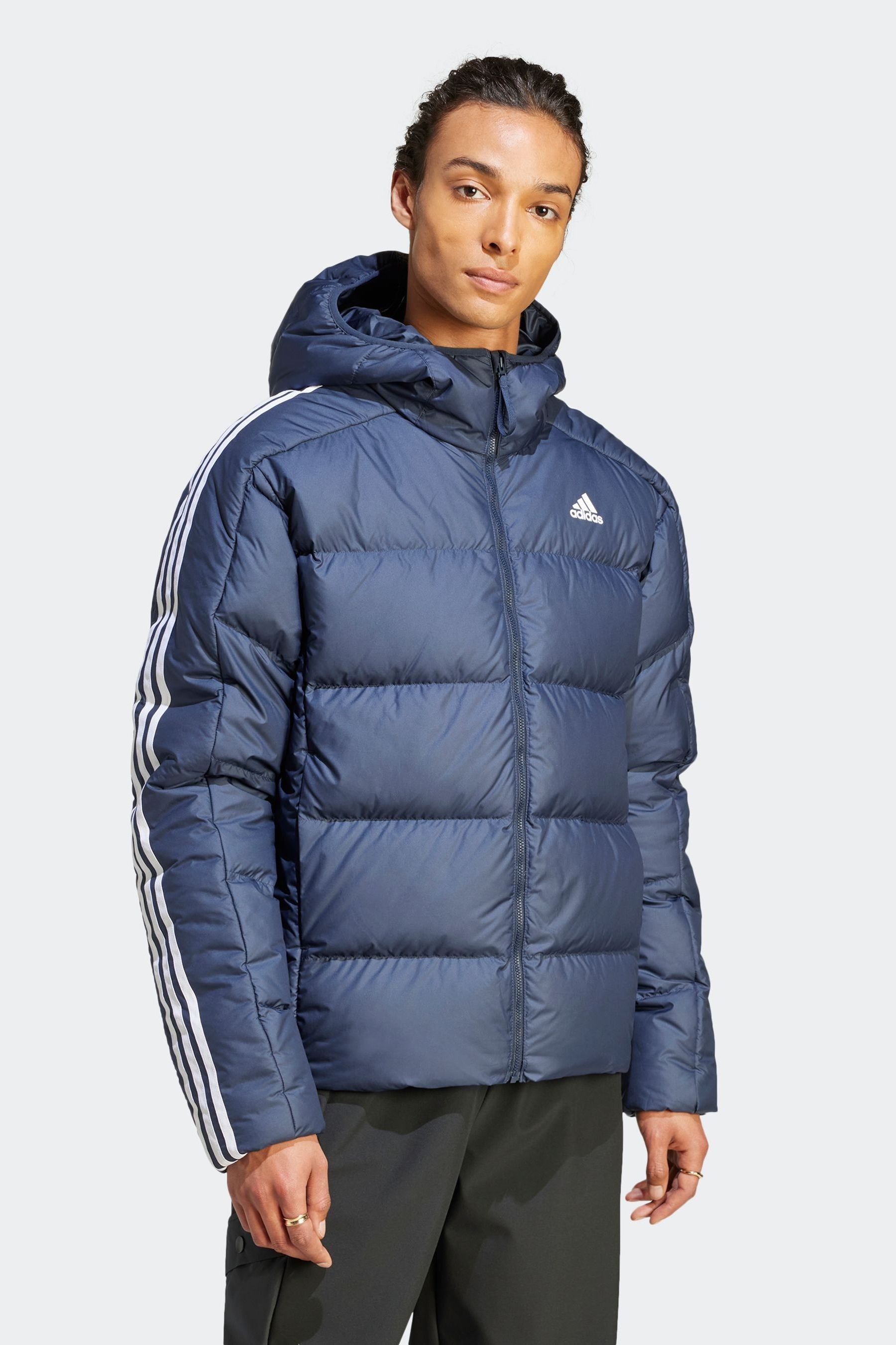 Buy adidas Terrex Blue Essentials Midweight Down Hooded Jacket from the Next UK online shop