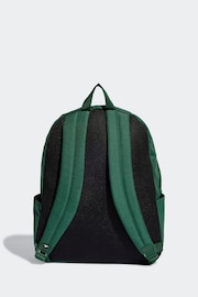 adidas Green Adult Classic Brand Love Initial Print Backpack - Image 2 of 6