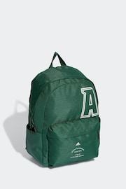 adidas Green Adult Classic Brand Love Initial Print Backpack - Image 3 of 6