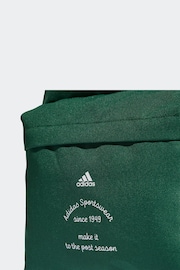 adidas Green Adult Classic Brand Love Initial Print Backpack - Image 5 of 6
