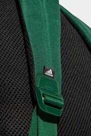 adidas Green Adult Classic Brand Love Initial Print Backpack - Image 6 of 6