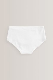 White Elastic Hipster Briefs 7 Pack (2-16yrs) - Image 2 of 2