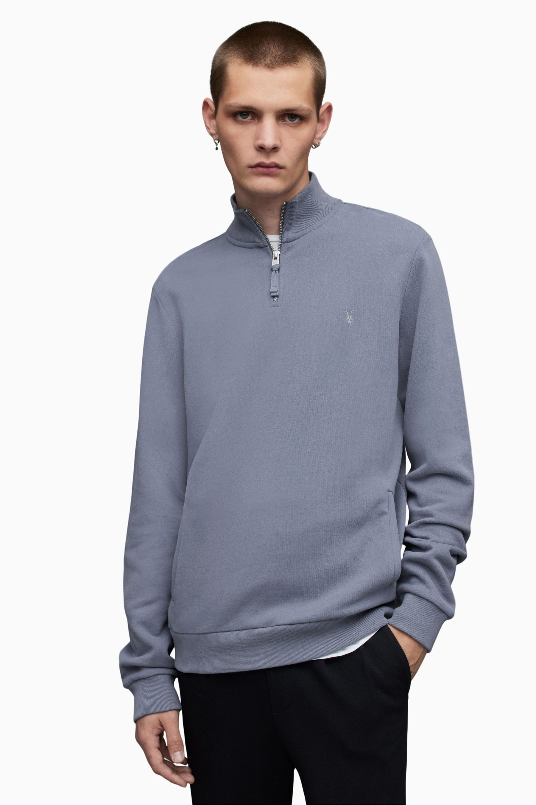 All saints raven half zip deals