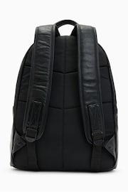 AllSaints Black Carabiner Backpack - Image 3 of 7