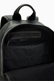 AllSaints Black Carabiner Backpack - Image 5 of 7