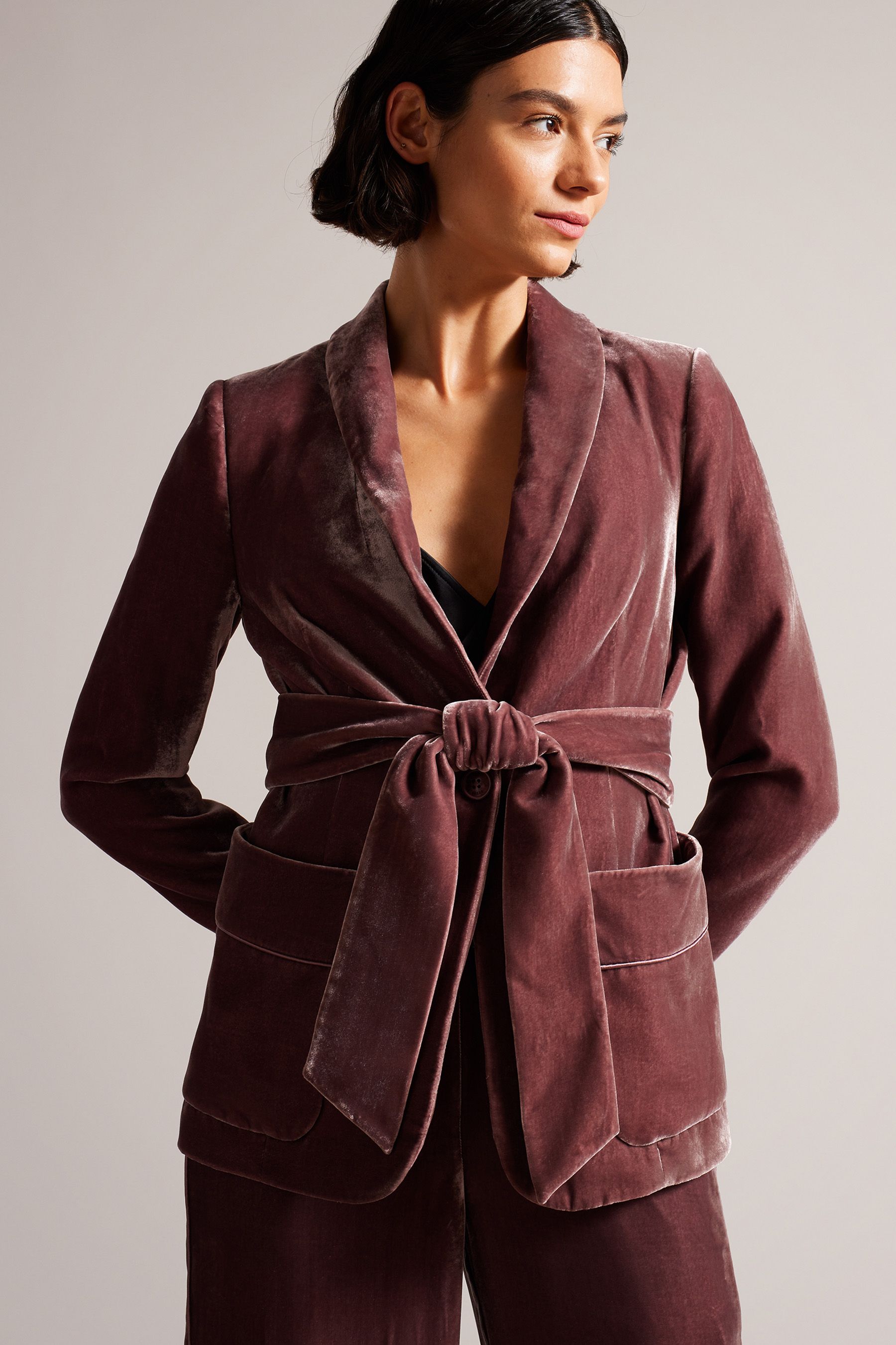 Ted baker maribo velvet jacket 2025