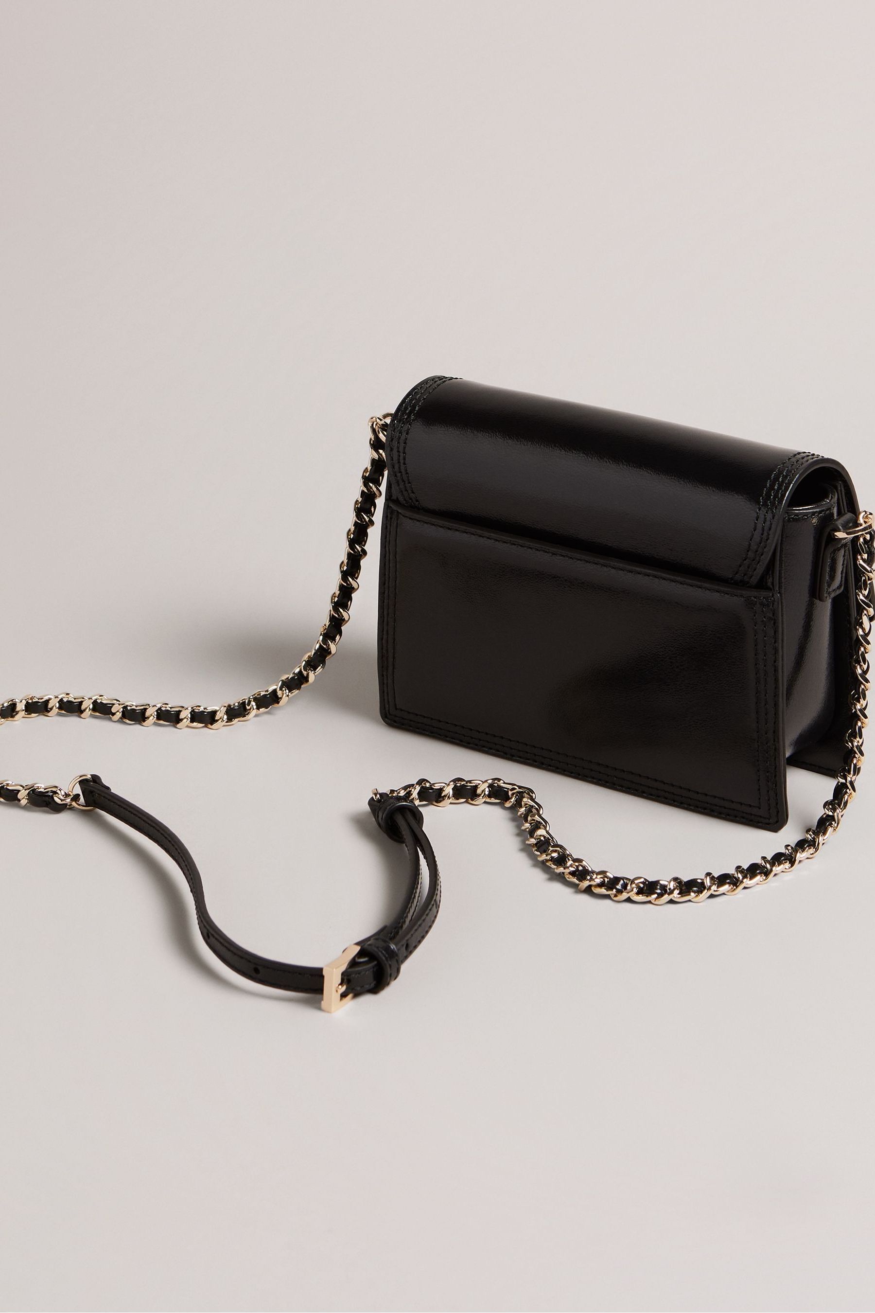 Buy Ted Baker Libbe Black Metallic Cross Body Bag from Next Luxembourg