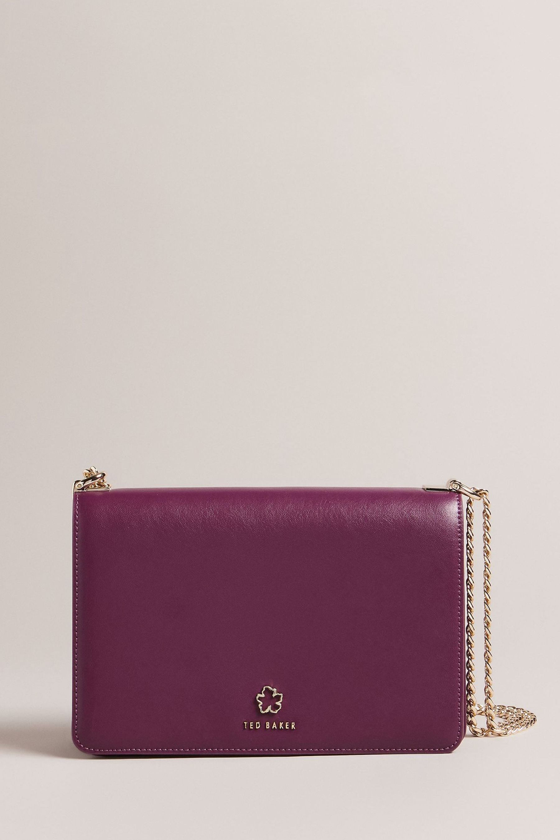 Buy Ted Baker Red Jorjey Oxblood Flower Eyelet Cross Body Bag from Next Ireland