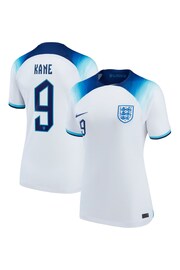 Nike White Kane - 9 England Womens Home Stadium Football Shirt 2022 Womens - Image 1 of 3