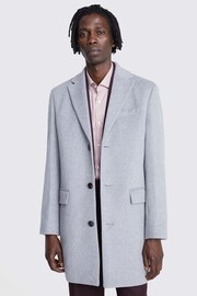 MOSS Grey Epsom Overcoat - Image 1 of 4